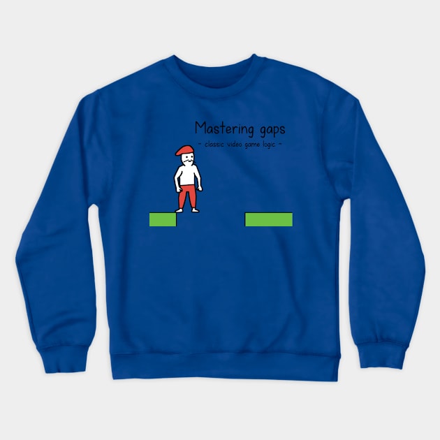 Pixel precision Crewneck Sweatshirt by hungryfatcat